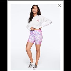 New Pink Victoria secret biker shorts